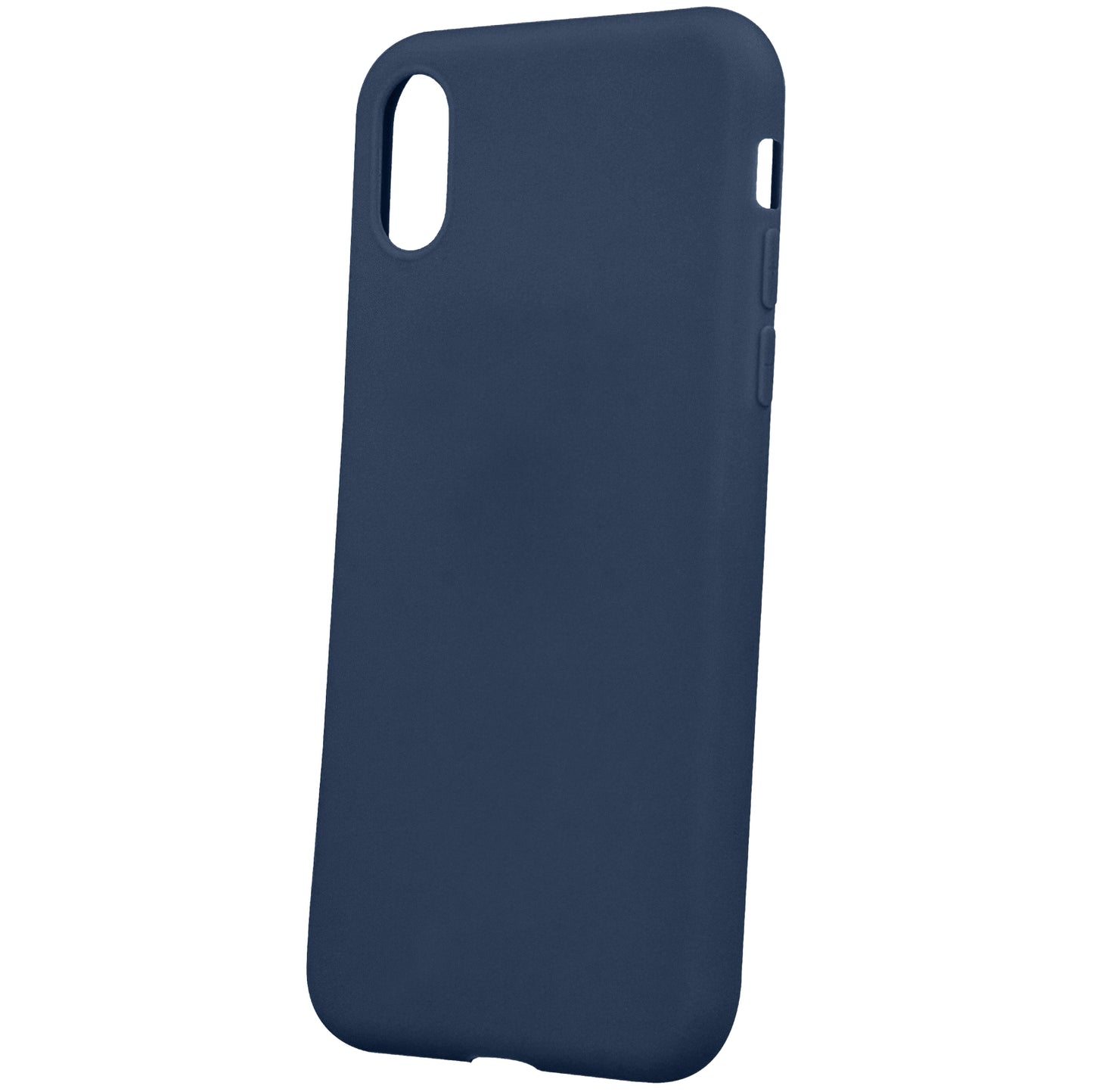 Capa para Motorola Moto E22i / E22, OEM, mate, azul-marinho 