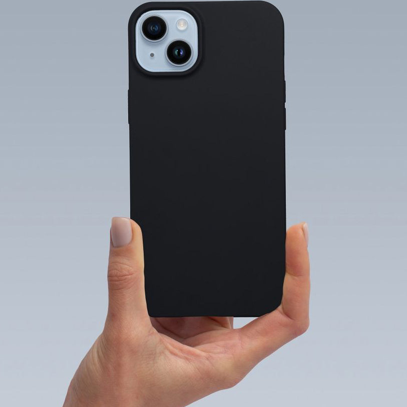 Capa para Motorola Moto G75, OEM, Mate, Preta