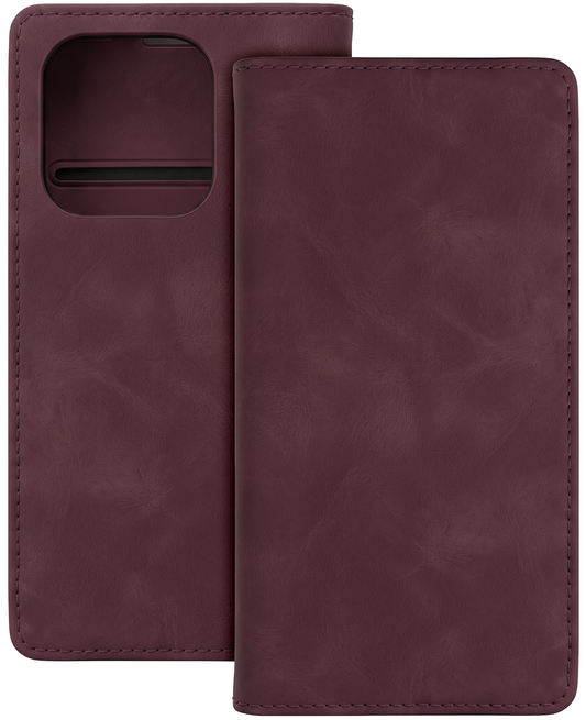 Capa para Motorola Moto G34, OEM, Smart Suede, Vinho