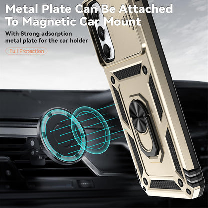 Capa para Motorola Moto E15 / G05, Techsuit, CamShield, Dourada