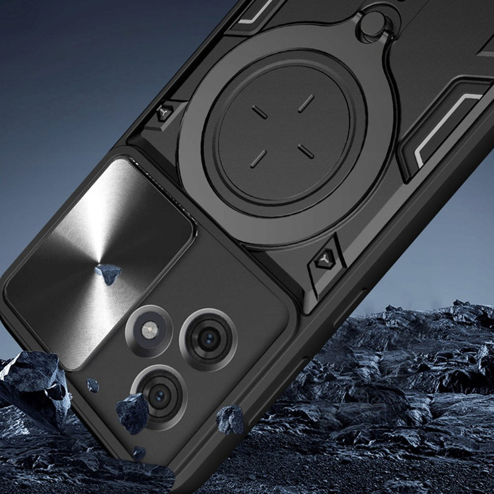 Capa para Motorola Moto G86, Techsuit, CamGuard Pro, Preta
