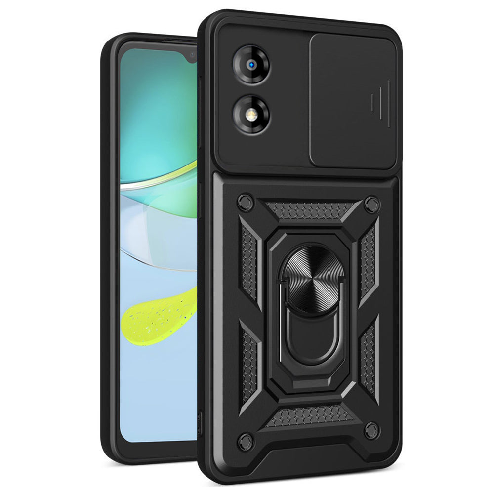 Capa para Motorola Moto E13, Techsuit, CamShield, Preta