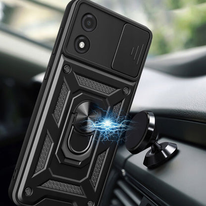 Capa para Motorola Moto E13, Techsuit, CamShield, Preta