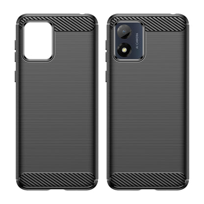 Capa para Motorola Moto E13, Techsuit, Carbono, Preta