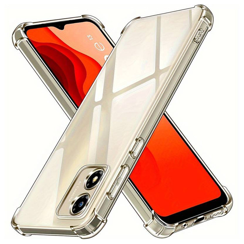 Capa para Motorola Moto E13, Techsuit, Shockproof Clear, Transparente