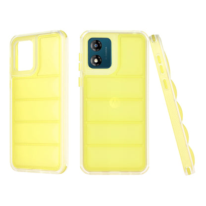 Capa para Motorola Moto E13, Techsuit, Wave Shield, Amarela