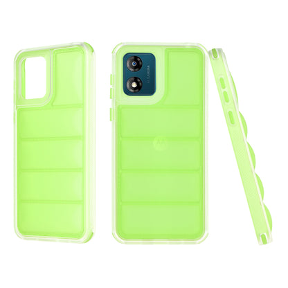 Capa para Motorola Moto E13, Techsuit, Wave Shield, Verde