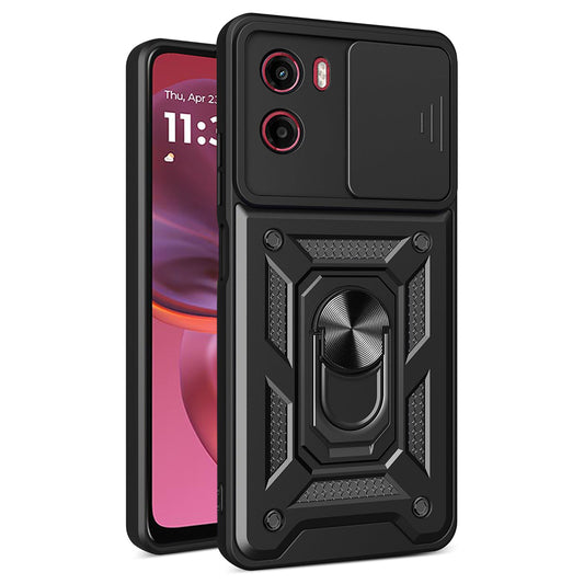 Capa para Motorola Moto E15 / G05, Techsuit, CamShield, Preta
