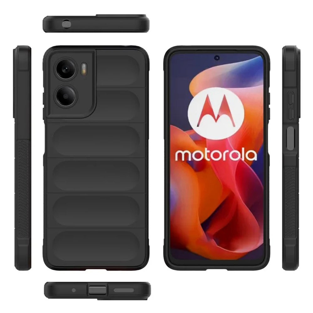 Capa para Motorola Moto E15 / G05, Techsuit, Magic Shield, Preta
