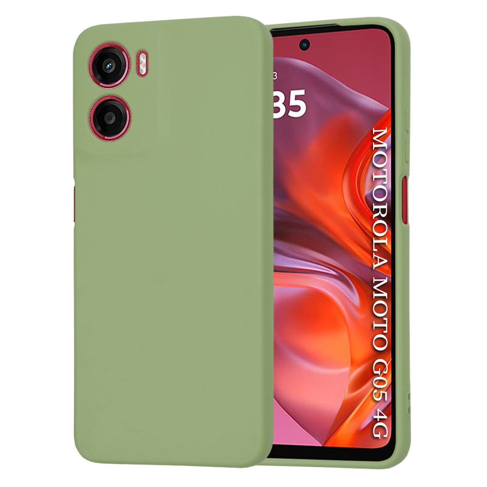 Capa para Motorola Moto E15 / G05, Techsuit, SoftFlex, Matcha
