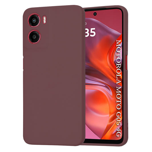 Capa para Motorola Moto E15 / G05, Techsuit, SoftFlex, Vinho