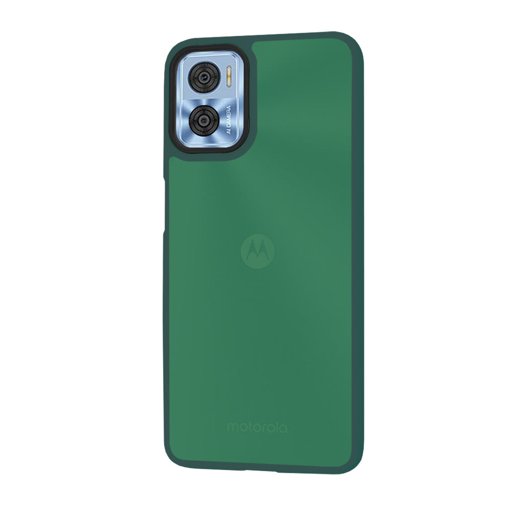 Capa para Motorola Moto E22i / E22, Techsuit, HaloFrost, Verde
