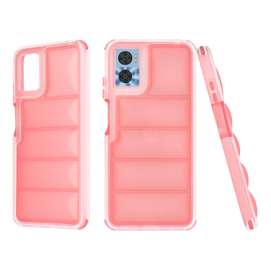 Capa para Motorola Moto E22i / E22, Techsuit, Wave Shield, Vermelha