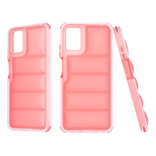 Capa para Motorola Moto E22i / E22, Techsuit, Wave Shield, Vermelha