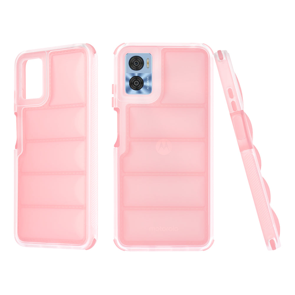 Capa para Motorola Moto E22i / E22, Techsuit, Wave Shield, Rosa