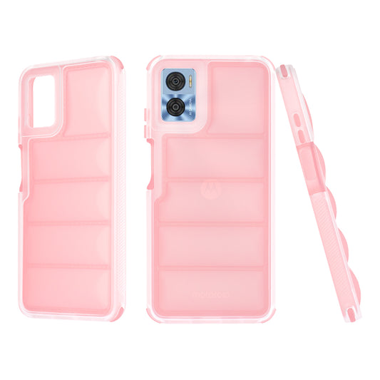Capa para Motorola Moto E22i / E22, Techsuit, Wave Shield, Rosa