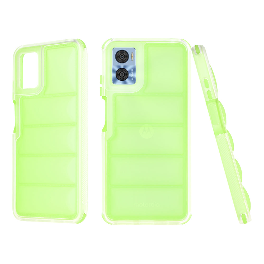 Capa para Motorola Moto E22i / E22, Techsuit, Wave Shield, Verde