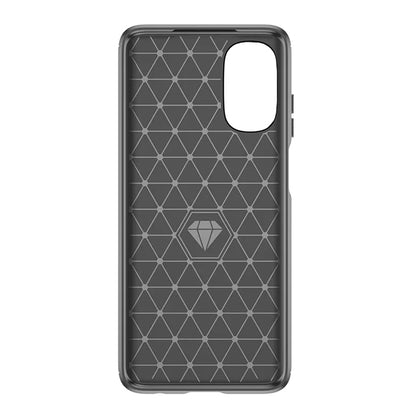 Capa para Motorola Moto E22s, Techsuit, Carbono, Preta