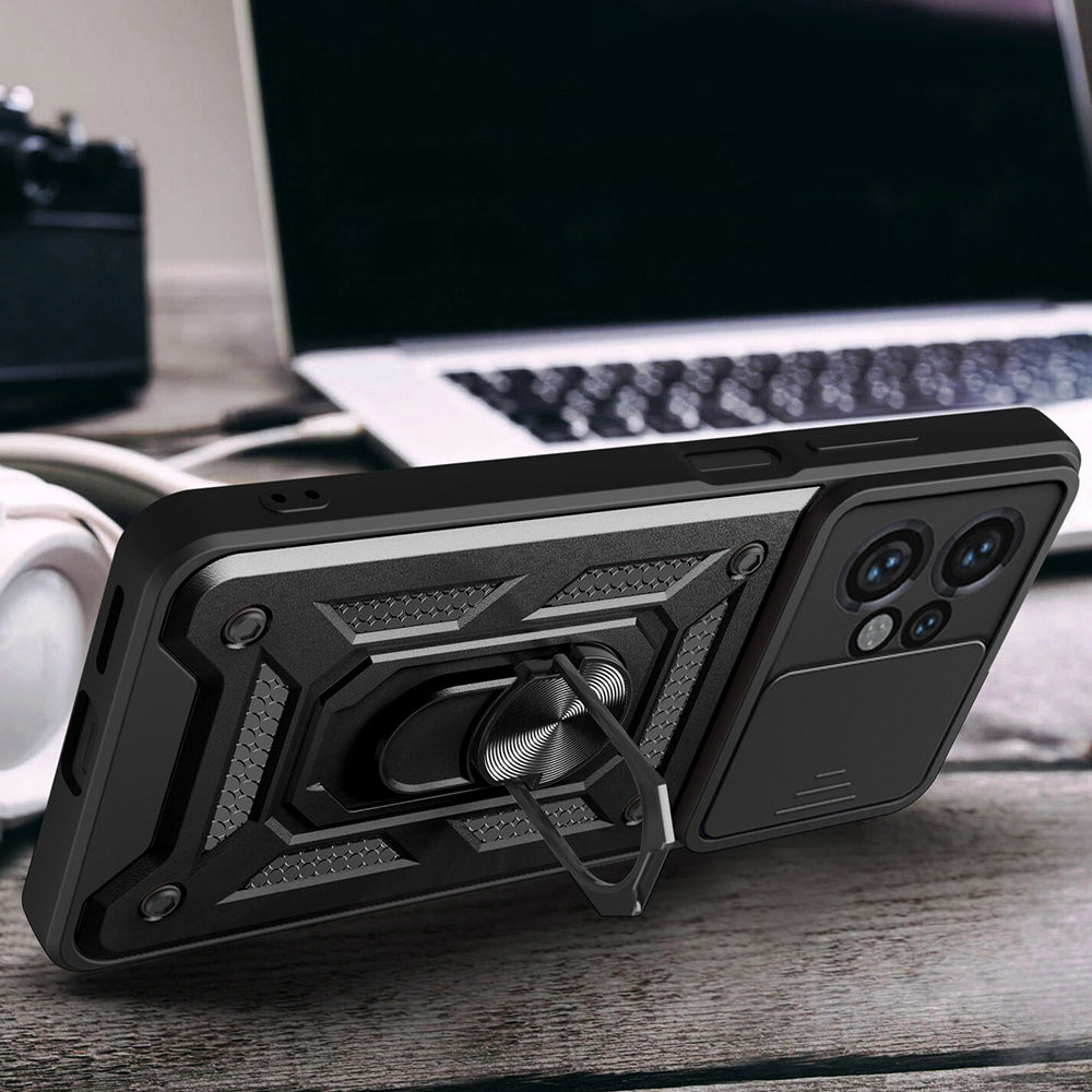 Capa para Motorola Moto G04s / E14 / G04 / G24, Techsuit, CamShield, Azul