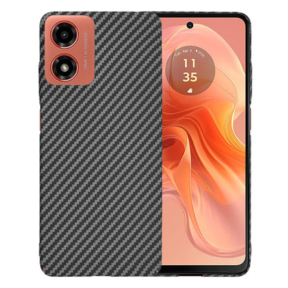 Capa para Motorola Moto G04s / E14 / G04 / G24, Techsuit, Carbonite FiberShell, Preta