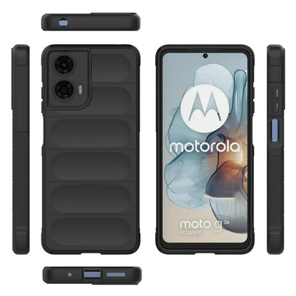 Capa para Motorola Moto G04s / E14 / G04 / G24, Techsuit, Magic Shield, Preta