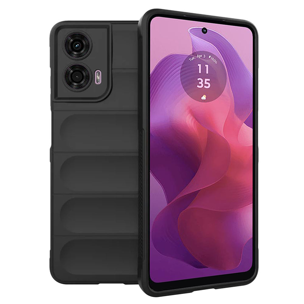Capa para Motorola Moto G04s / E14 / G04 / G24, Techsuit, Magic Shield, Preta