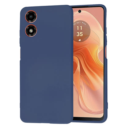 Capa para Motorola Moto G04s / E14 / G04, Techsuit, SoftFlex, Azul-marinho