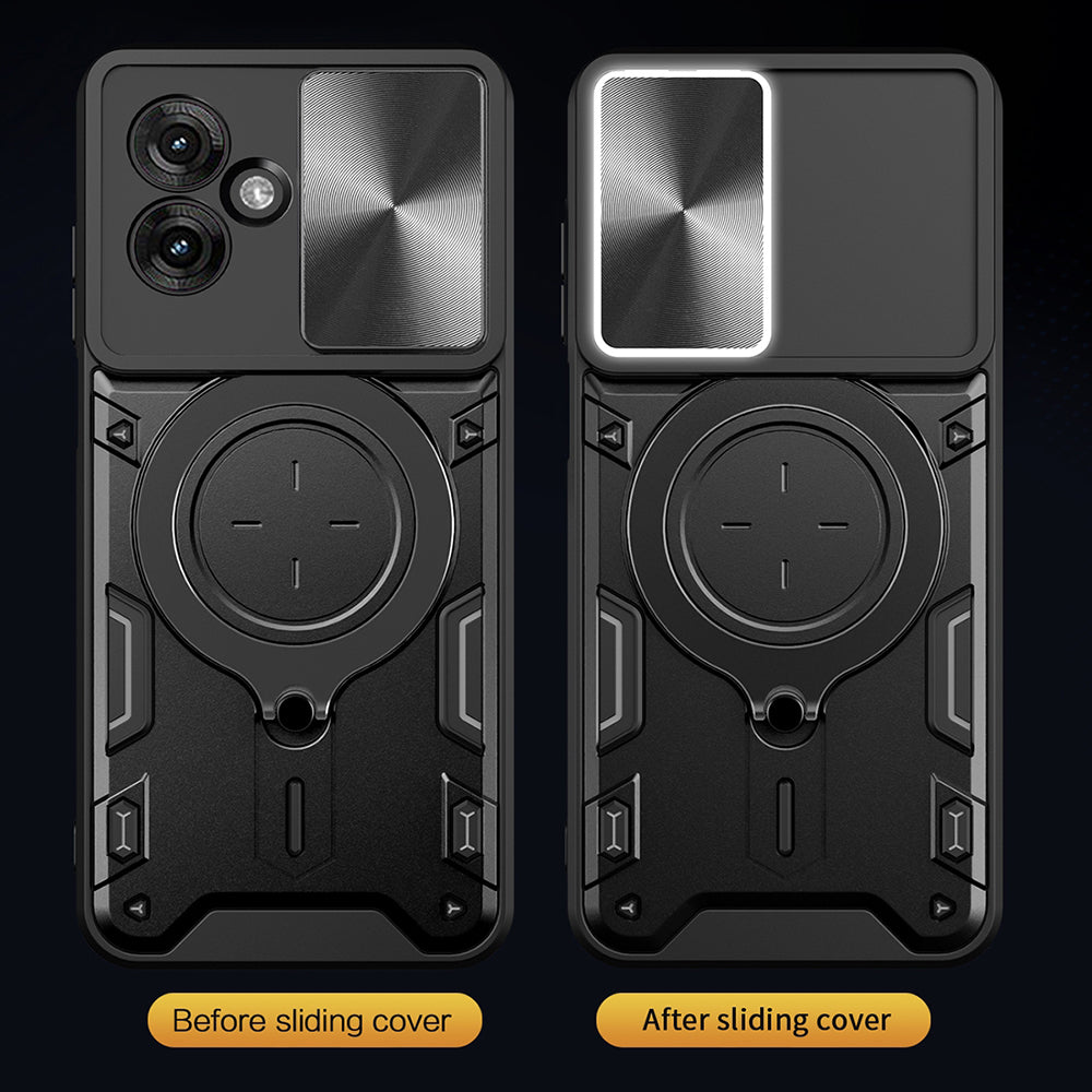 Case for Motorola Moto G06, Techsuit, CamGuard Pro, Blue