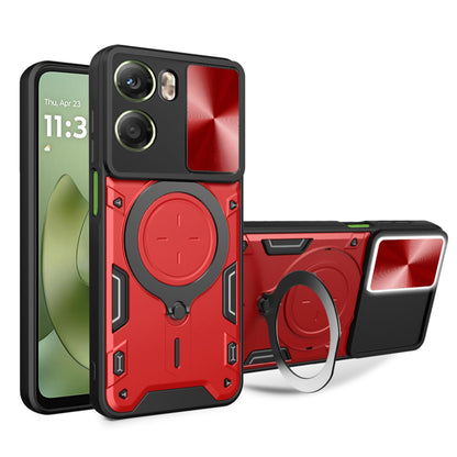 Capa para Motorola Moto G06, Techsuit, CamGuard Pro, Vermelha