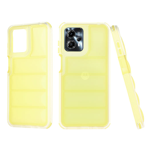 Capa para Motorola Moto G13 / G23 / G53, Techsuit, Wave Shield, Amarela