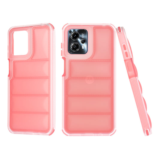 Capa para Motorola Moto G13 / G23 / G53, Techsuit, Wave Shield, Vermelha
