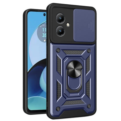 Capa para Motorola Moto G14, Techsuit, CamShield, Azul