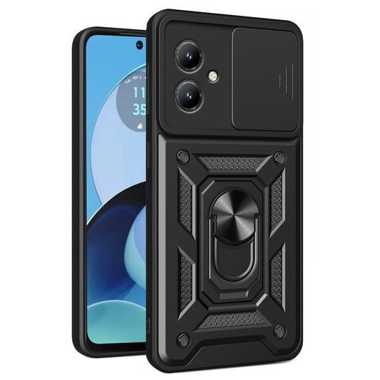 Capa para Motorola Moto G14, Techsuit, CamShield, Preta
