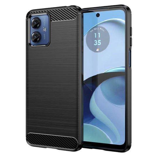Capa para Motorola Moto G14, Techsuit, Carbono, Preta