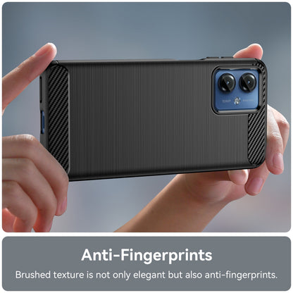 Capa para Motorola Moto G14, Techsuit, Carbono, Preta