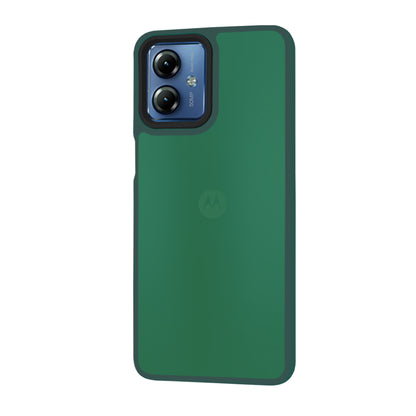 Capa para Motorola Moto G14, Techsuit, HaloFrost, Verde