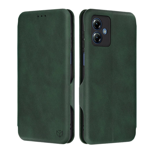 Capa para Motorola Moto G14, Techsuit, Safe Wallet Plus, Verde