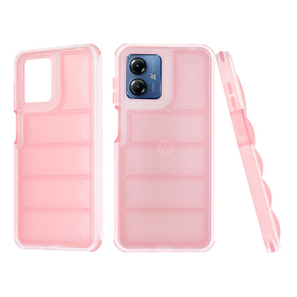 Capa para Motorola Moto G14, Techsuit, Wave Shield, Rosa