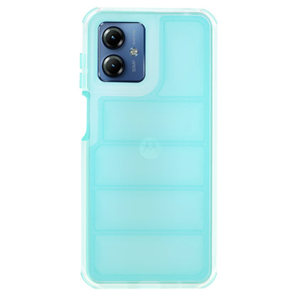 Capa para Motorola Moto G14, Techsuit, Wave Shield, Turquesa