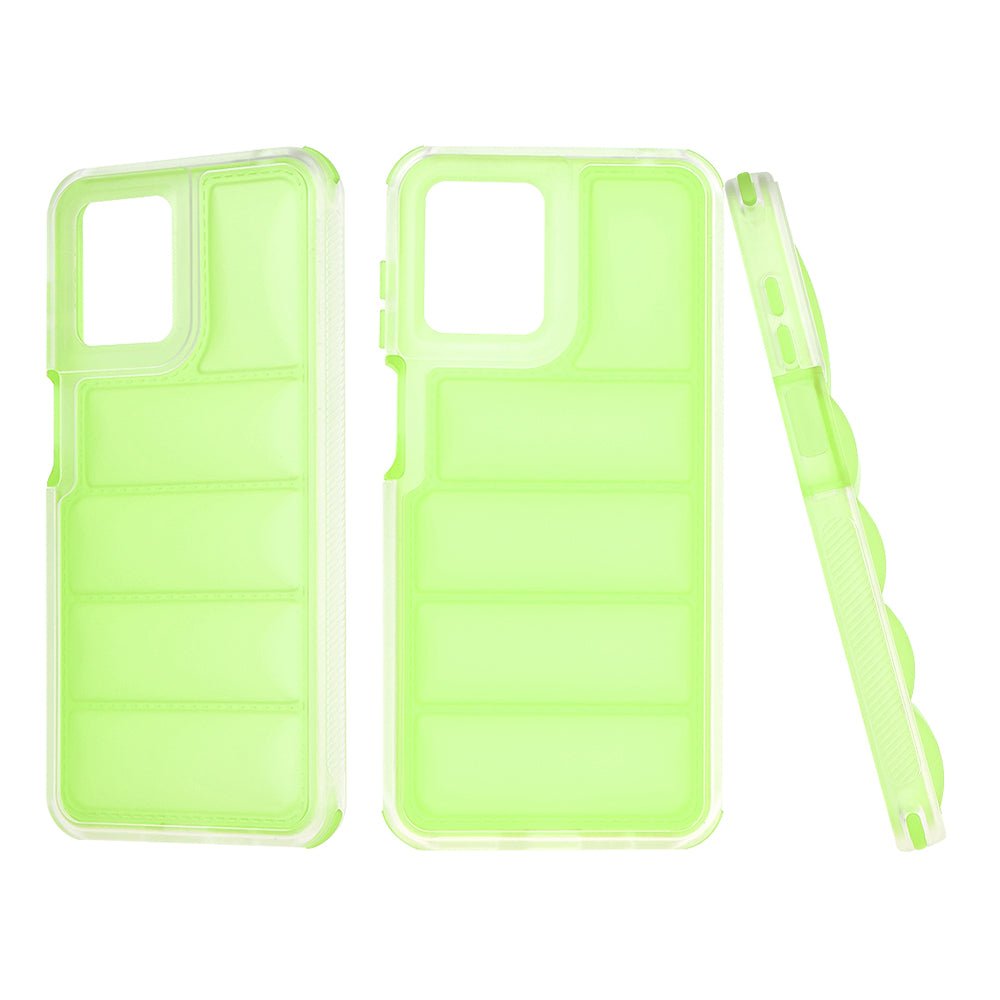 Capa para Motorola Moto G14, Techsuit, Wave Shield, Verde