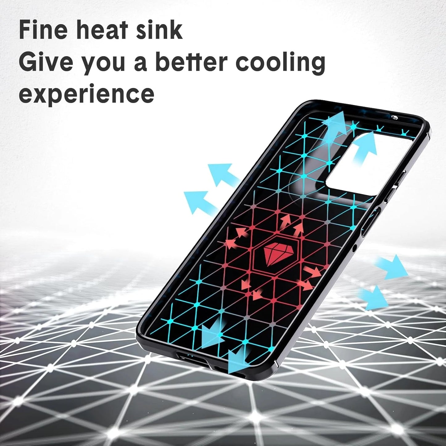 Capa para Motorola Moto G15 / G15 Power, Techsuit, Carbono, Preta