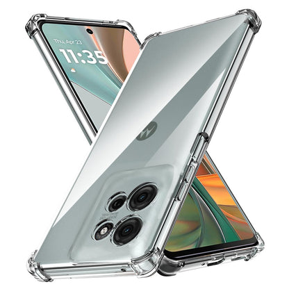 Capa para Motorola Moto G15 / G15 Power, Techsuit, Transparente Antichoque, Transparente