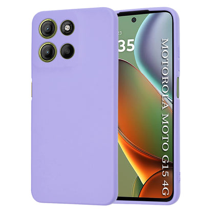 Capa para Motorola Moto G15 / G15 Power, Techsuit, SoftFlex, Roxo Claro