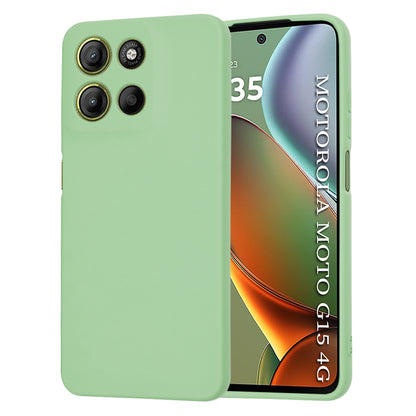 Capa para Motorola Moto G15 / G15 Power, Techsuit, SoftFlex, Verde Claro