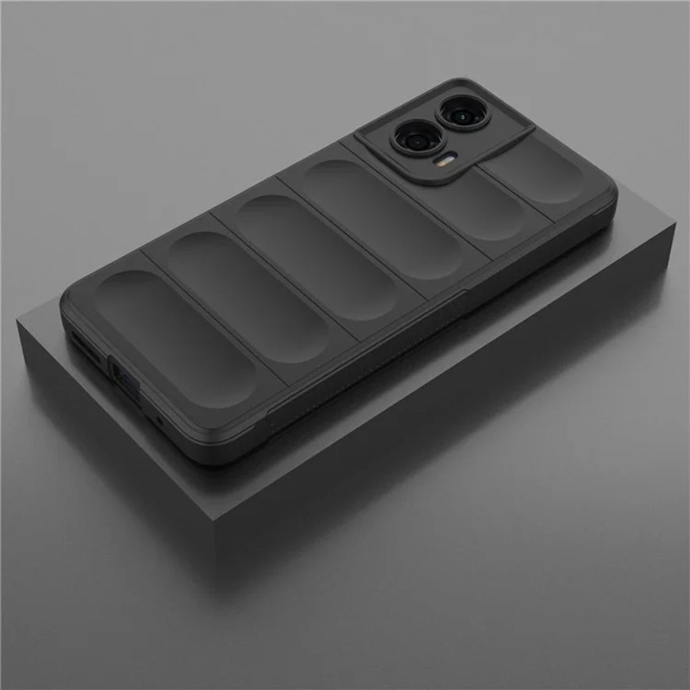 Case for Motorola Moto G24 Power, Techsuit, Magic Shield, Black
