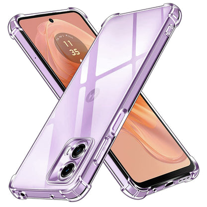 Capa para Motorola Moto G24 Power, Techsuit, Shockproof Clear, Transparente