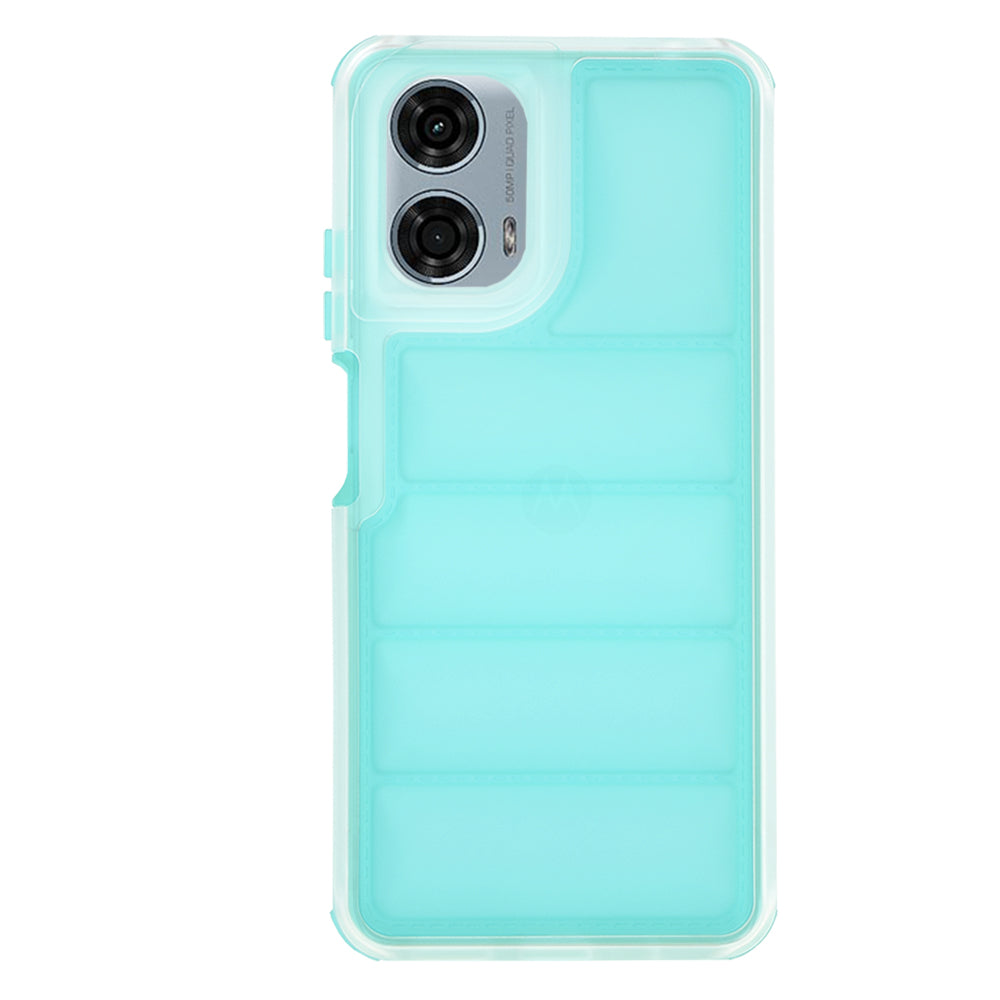 Capa para Motorola Moto G24 Power, Techsuit, Wave Shield, Turquesa