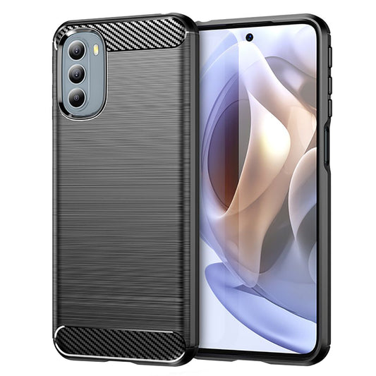 Capa para Motorola Moto G31 / G41, Techsuit, Carbono, Preta