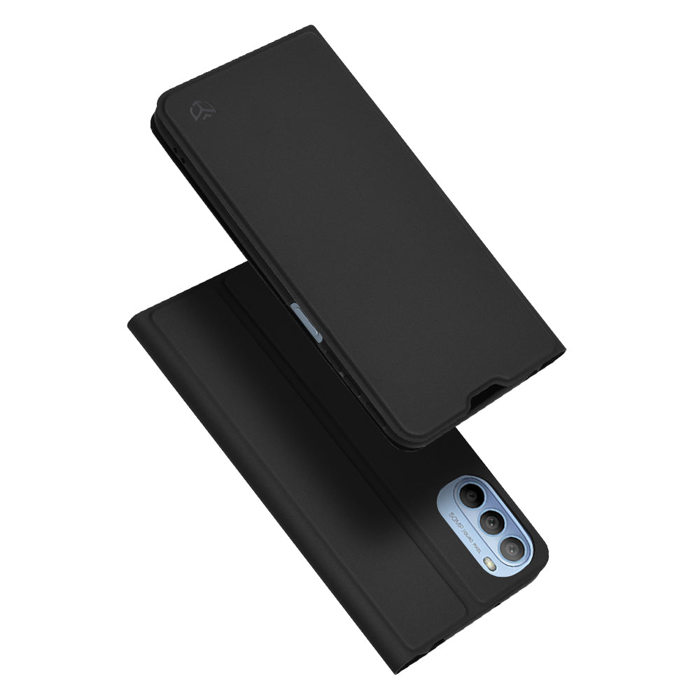 Capa para Motorola Moto G31 / G41, Techsuit, Magskin Book, Preta