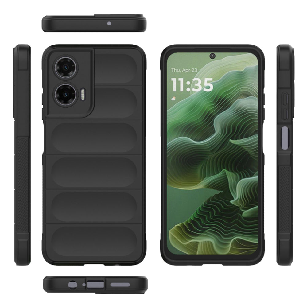 Capa para Motorola Moto G35, Techsuit, Magic Shield, Preta